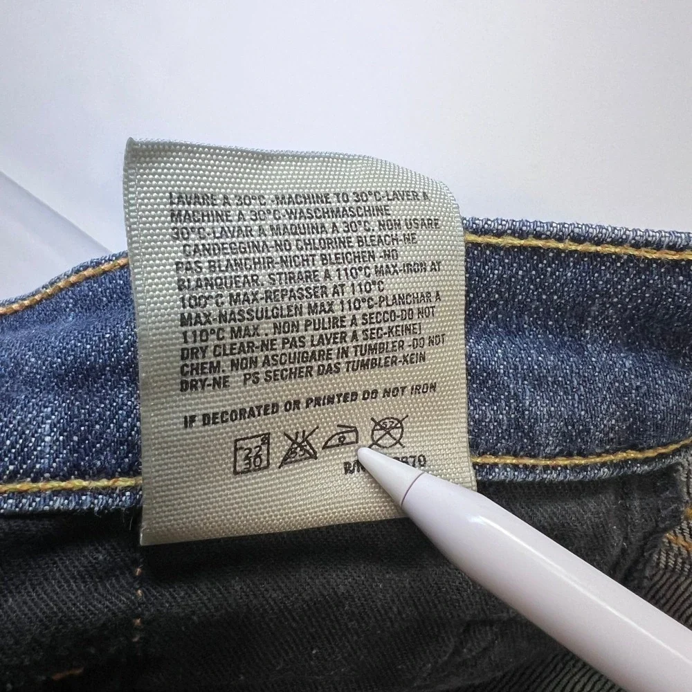 Citizens of Humanity Kelly 001 Bootcut‎ Jeans Womens 28 Blue Low Waist Stretch